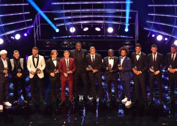 La gala de los Premios The Best 2018, en imágenes