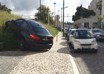 El método para aparcar fatal en Lisboa sin que te multen