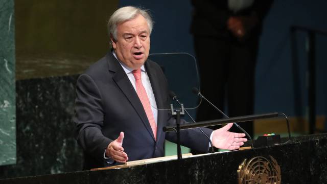 António Guterres inaugura la Asamblea.