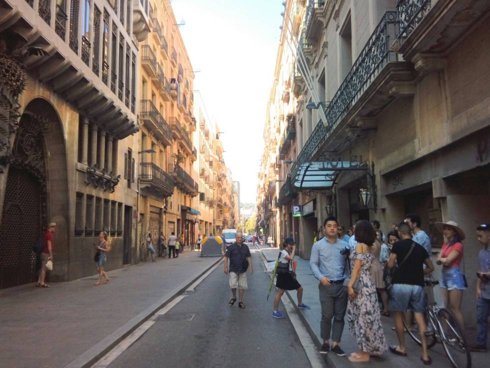 Calle Nou de la Rambla, El Raval. Autor: Josep Xurigué.