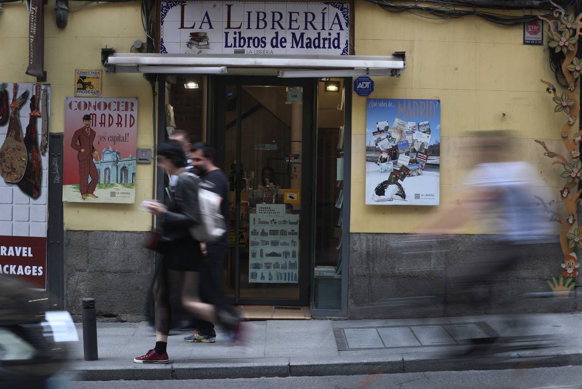 La Librería, en el centro de Madrid, especializado en obras sobre la ciudad.
