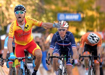 Alejandro Valverde, campeón del mundo de ciclismo en Innsbruck
