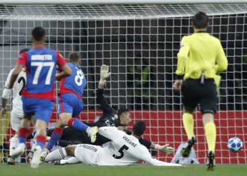 CSKA Moscú - Real Madrid, la Champions League en imágenes