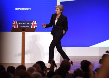 El baile de Theresa May en el Congreso del Partido Conservador