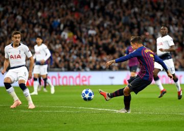 Tottenham - Barcelona, la Champions League en imágenes