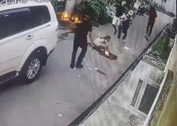 Una niña se enfrenta a ladrones armados
