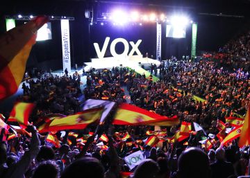 El acto de Vox en Vistalegre, en imágenes