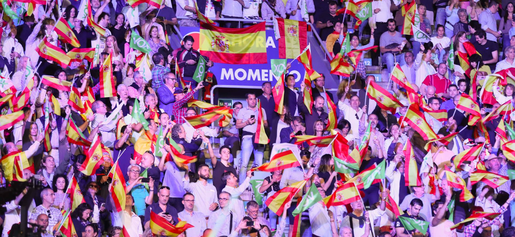 El acto de Vox en Vistalegre, en imágenes