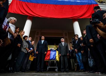El homenaje al opositor venezolano Fernando Albán, en imágenes
