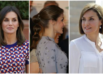La evolución de Letizia a través de su peinado