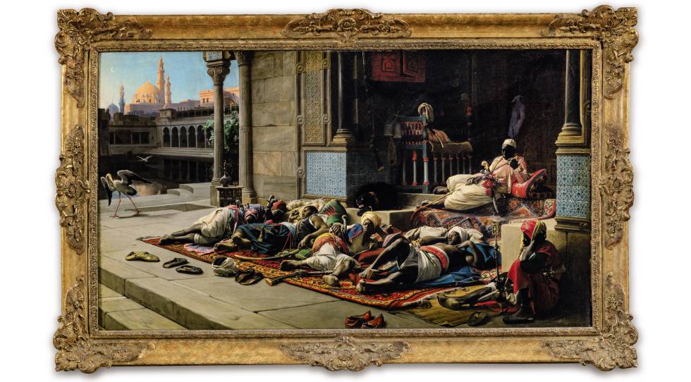 'La puerta del Serrallo' (1876), una pintura de Lecomte du Noüy que evoca a El Cairo y saldrá por 700.000 euros.