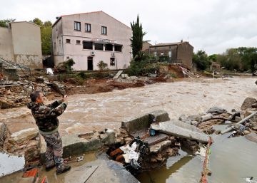 Los destrozos causados por el paso de Leslie