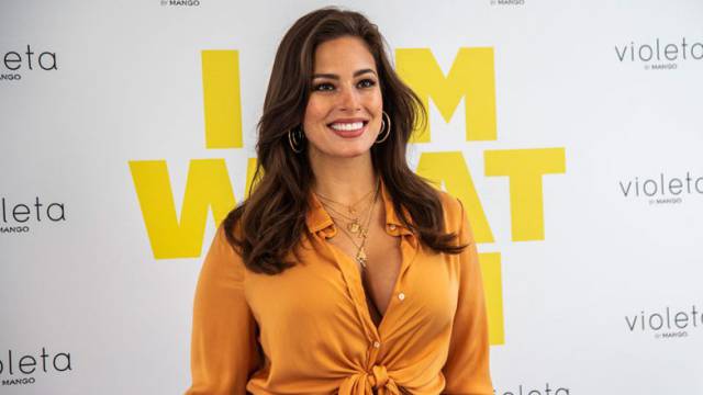 Ashley Graham, en la presentación de su nueva campaña en Madrid