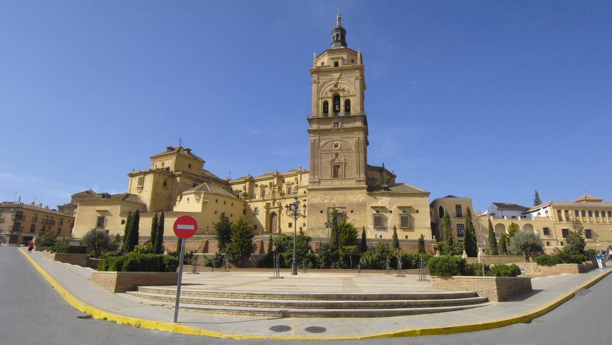 La catedral de Guadix (Granada).