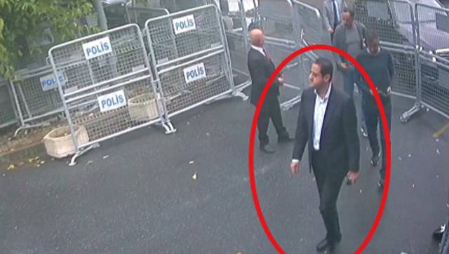 Mutreb entra en el consulado saudí de Estambul.