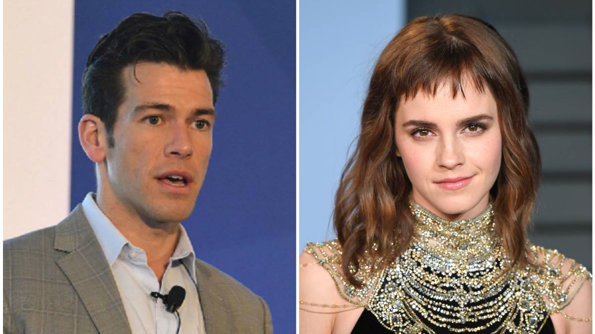 Brendan Wallace y Emma Watson.