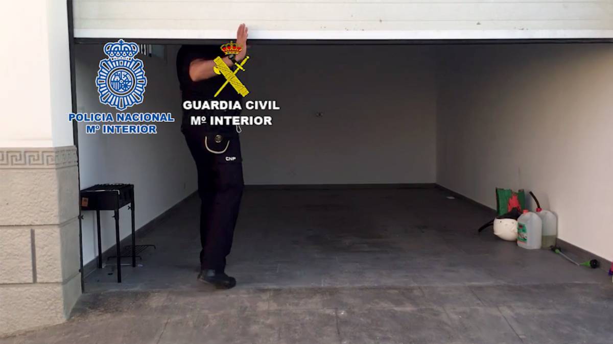 Vivienda en la que se han localizado los zulos