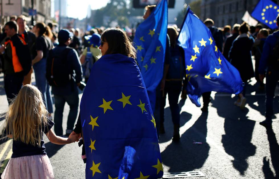 Brexit manifestacion