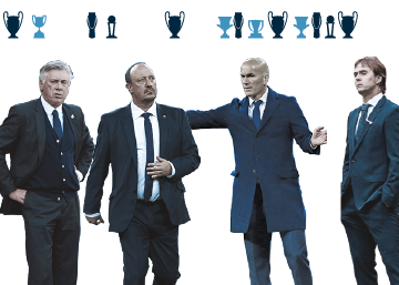 Todos los entrenadores de Florentino Pérez