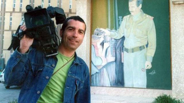 El cámara José Couso, en una imagen de 2003.