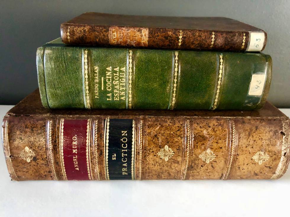 LIBROS DE ÁNGEL MURO, LA CONDESA DE PARDO BAZÁN Y JUAN DE ALTAMIRAS, DESDE EL SIGLO XVIII HASTA PRINCIPIOS DEL XX EN LOS QUE FIGURAN RECETAS DE ESCABECHES CAPEL