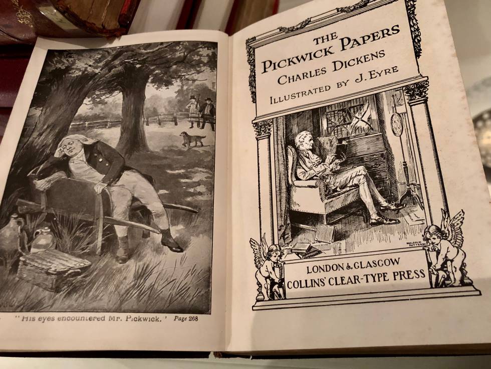 THE PICKIWICK PAPERS DE CHARLES DICKENS, EN EL QUE SE ALUDE A LOS BARRILITOS DE OSTRAS GALLEGAS ESCABECHADAS EN EL XIX CAPEL
