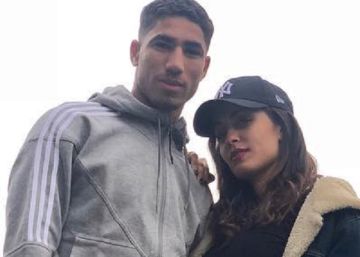 Hiba Abouk confirma su relación con el futbolista Achraf Hakimi