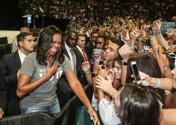 Michelle Obama, a la conquista de América