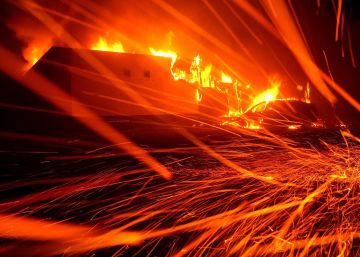 El incendio forestal de Paradise (California), en imágenes
