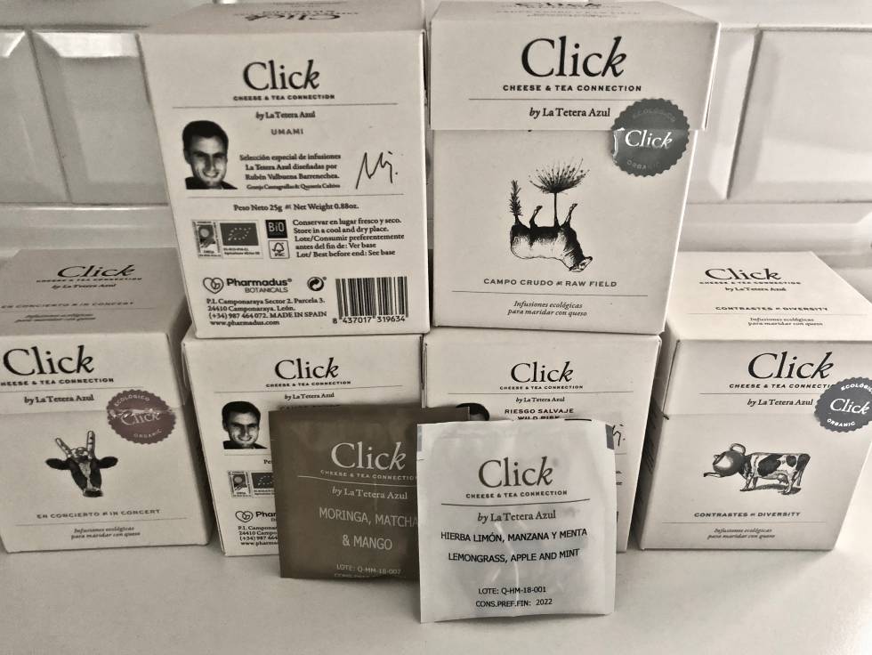 LAS CAJITAS DE CLICK, DOS TÉS EN CADA UNA CON COMENTARIOS Y SUGERENCIAS CAPEL