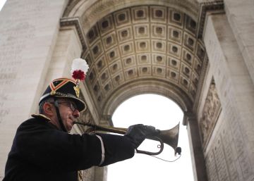 Los actos del centenario del fin de la Primera Guerra Mundial, en imágenes