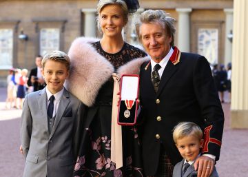 Los hijos de Rod Stewart sufren acoso escolar