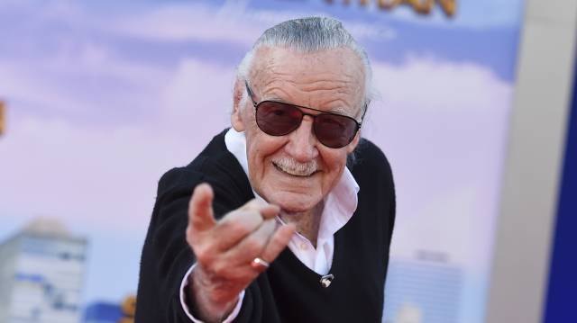 Stan Lee, en el estreno de 'Spider-man:Homecoming'.