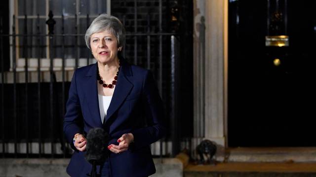 Theresa May, este miércoles.