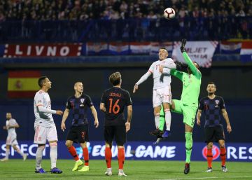 Croacia - España, en la UEFA Nations League, en imágenes