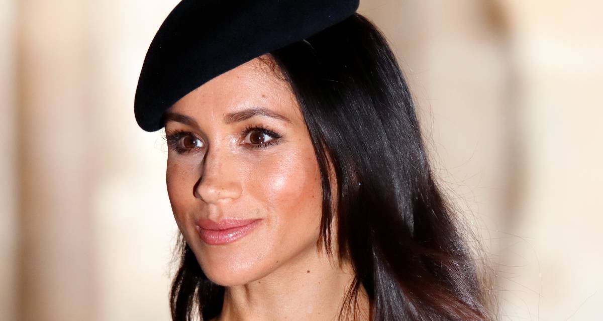 La duquesa de Sussex, Meghan Markle, en Londres el pasado domingo. rn