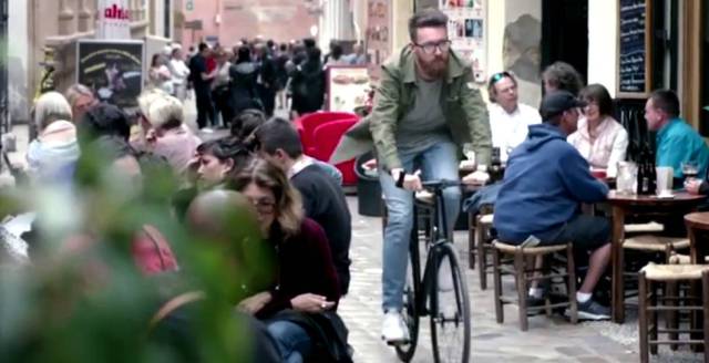 Alejando Valero in a still from a Google video.