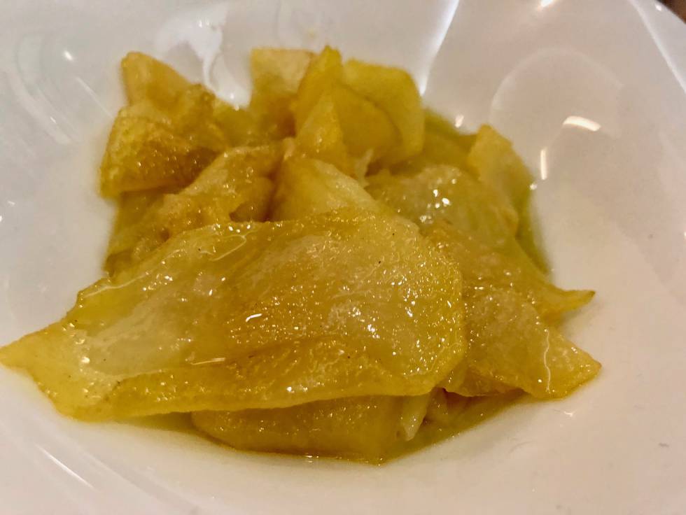 PATATAS CONFITADAS (FRITAS) EN MANTECA DE CERDO IBÉRICO CAPEL
