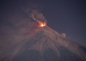 La erupción del volcán de Fuego en Guatemala, en imágenes
