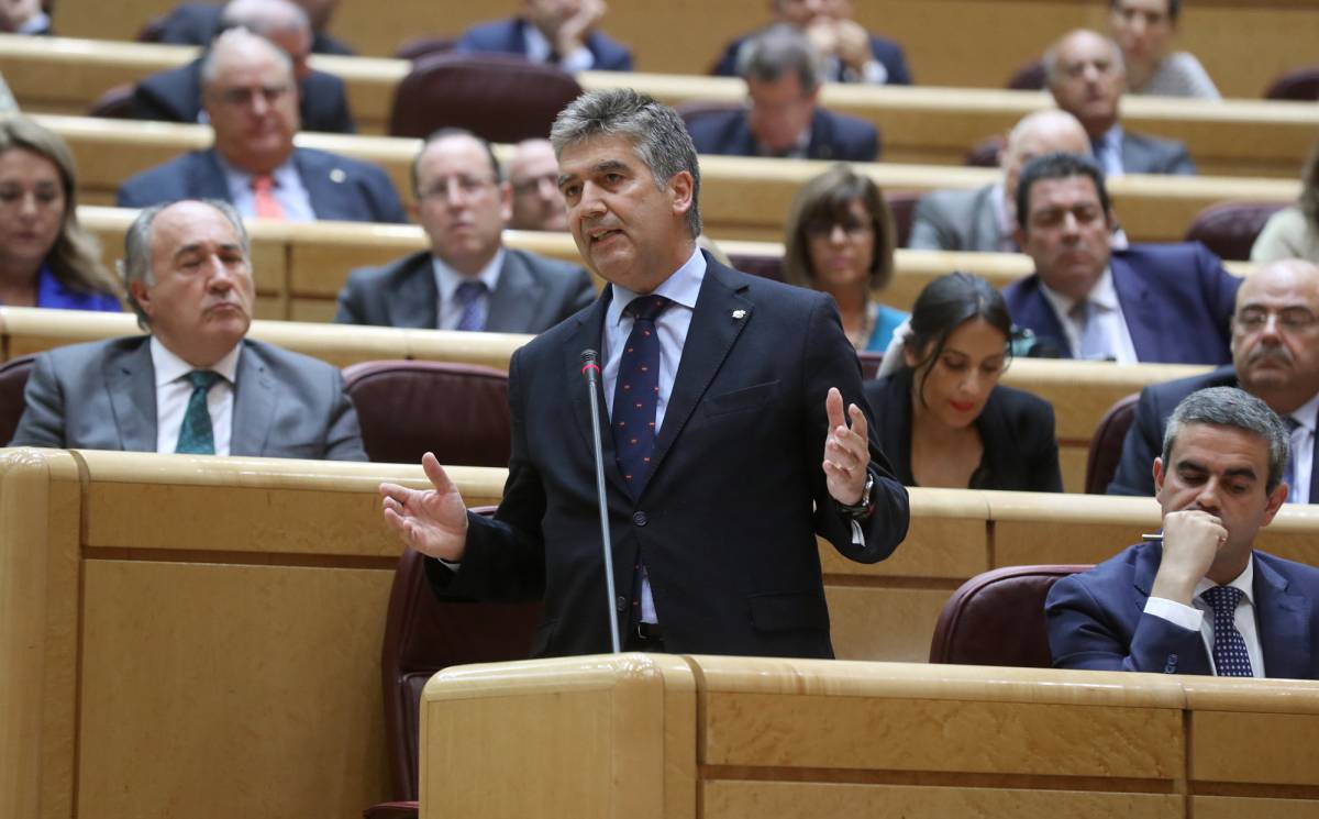 Ignacio Cosidó, en el Senado.