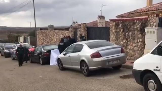 Domicilio de las víctimas en Colmenar de Oreja.