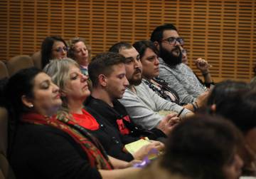Attendees of the medical workshop.