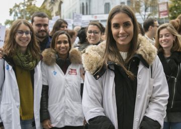 Els rostres de la vaga de metges de Catalunya