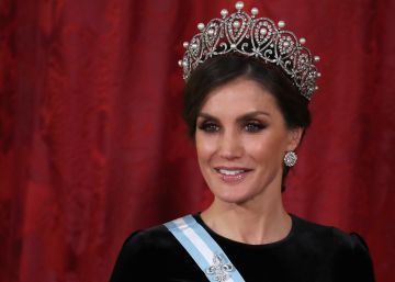 Letizia estrena la última gran joya de los Borbones