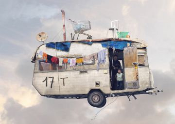 Casas voadoras, um retrato de Paris em formato de balão