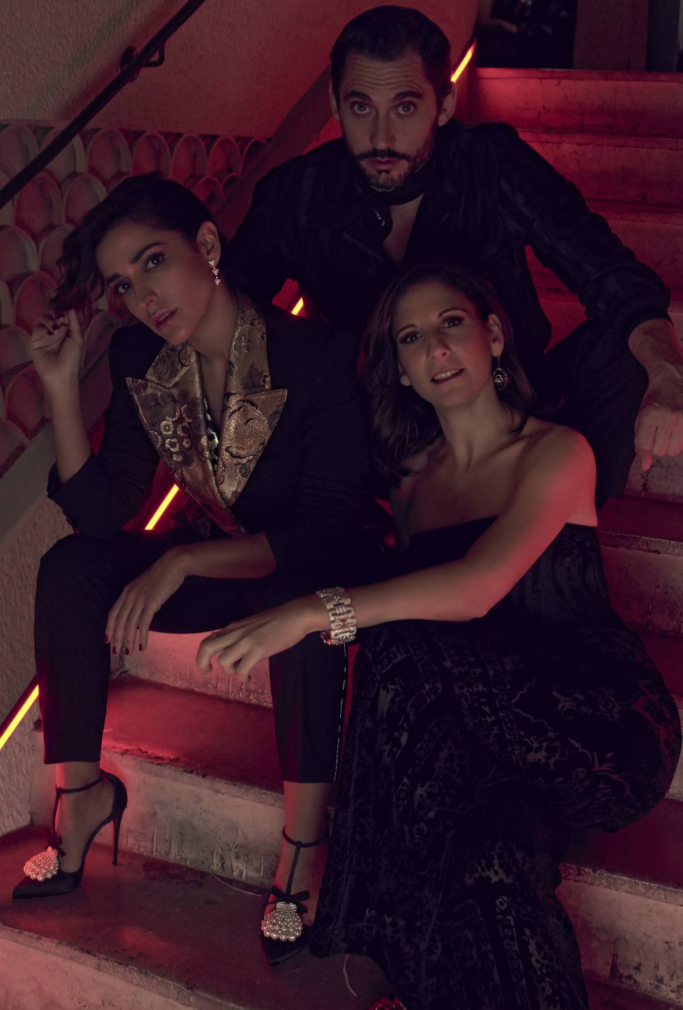 Inma Cuesta, Paco León y Malena Alterio.