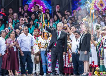 La toma de posesión de López Obrador como presidente de México, en imágenes