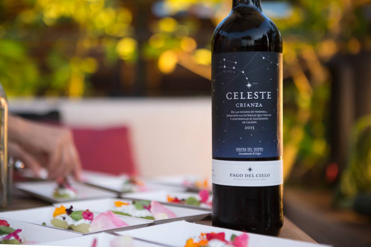 Un vino madurando en el firmamento