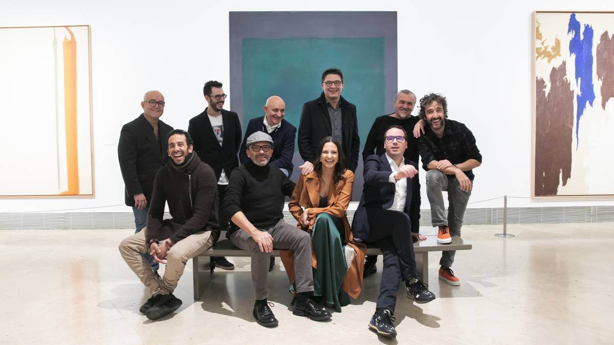 Algunos de los cocineros que participan en el recetario del Thyssen.