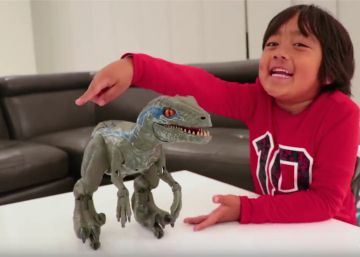 El ‘youtuber’ mejor pagado de 2018 es un niño de siete años que habla de juguetes
